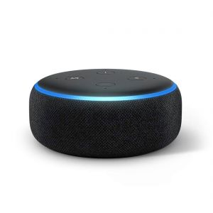 Echo Dot (3rd Gen) – New and improved smart speaker with Alexa (Black)