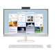 HP 27-inch All-in-One Desktop PC 27-cr1418in BE1N0PA Front View with Wireless Keyboard and Mouse – Buy at Placewell Retail Siliguri & Gangtok