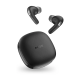 Noise Buds E1 true wireless earbuds in matte black with pebble grain charging case.