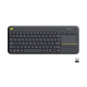 Logitech K400 Plus Wireless Touch TV Keyboard with built-in touchpad Placewell Retail Siliguri & Gangtok

