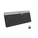 Logitech K580 Slim Multi-Device Wireless Keyboard front view Placewell Retail Siliguri & Gangtok

