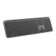 Logitech Signature Slim Wireless Keyboard K950 Graphite front view Placewell Retail Siliguri & Gangtok

