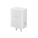 realme SUPERVOOC 45W Power Adapter in White showing compact design and 45W branding for high-speed charging at Placewell Retail.