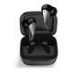 Noise Buds N2 Pro black wireless earbuds inside a matte charging case connected to a white USB cable, highlighting the 