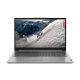 Front view of Lenovo IdeaPad Slim 1 82V700L4IN Laptop in Platinum Grey with AMD Ryzen 3 5300U processor, 8GB RAM, 512GB SSD, Radeon Graphics, 15.6-inch FHD anti-glare display, Windows 11