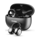 Black Noise Air Clips open-ear headphones featuring dual device pairing and Airwave technology.