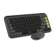 Logitech POP ICON Combo Graphite Bluetooth keyboard and mouse Placewell Retail Siliguri & Gangtok
