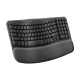 Logitech Wave Keys Wireless Ergonomic Keyboard with cushioned palm rest Placewell Retail Siliguri & Gangtok