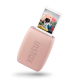 Fujifilm Instax Mini Link 3 Rose Pink portable smartphone printer floating with instant photo print output at Placewell Retail Siliguri & Gangtok