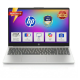 HP OmniBook 3 NGAI15-FN0074AU laptop with AMD Ryzen AI5 processor, 24GB RAM and 1TB SSD featuring 15.6-inch display with AI performance and modern silver design
