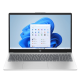 HP Laptop 15-FD0883TU silver design with 15.6-inch FHD display showing Windows 11 home screen