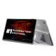 Lenovo Tablet ZADX0099IN with built-in kickstand showing immersive display and hands-free viewing in grey finish