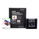 Fujifilm Instax WIDE Evo Premium Edition camera bundle with Instax WIDE film pack and premium retail packaging display