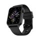 Noise ColorFit Pulse Hyper black smartwatch angled view showcasing modern UI watch face and silicone strap design