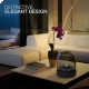 Harman Kardon Aura Studio 3 elegant glass dome speaker with ambient light in luxury home setup