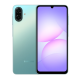 - Samsung Galaxy A07 5G Light Green front and back view with dual rear camera