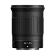 Front angled view of Nikon NIKKOR Z 24mm f/1.8S professional mirrorless camera lens with fast f/1.8 aperture available at Placewell Retail Siliguri & Gangtok