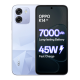 OPPO K14 5G smartphone showing 7000mAh battery and 45W fast charging feature on display.