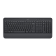 Logitech K650 Signature Wireless Bluetooth Keyboard Graphite front view Placewell Retail Siliguri & Gangtok

