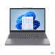 Lenovo IdeaPad Slim 3 83K100C9IN closed side view laptop in Luna Grey, slim & lightweight – Placewell Siliguri & Gangtok