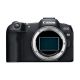 Canon EOS R8 mirrorless camera body front view showing full-frame sensor mounting area