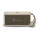 Marshall Middleton cream portable Bluetooth speaker front view with carry strap – Siliguri & Gangtok