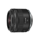 Canon RF 35mm f/1.8 Macro IS STM lens front view showing the 52mm filter thread and sleek black finish at Placewell Retail.