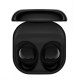 Samsung Galaxy Buds Core R410N black earbuds inside open charging case top view premium finish