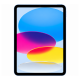 Apple iPad A16 11-inch Wi-Fi 512GB in Blue, front view showcasing the colorful iPadOS abstract wallpaper on the 11-inch Liquid Retina display.