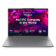 Lenovo Yoga Slim 7 83CV00G2IN front view with slim premium design and display, open view with keyboard and screen.