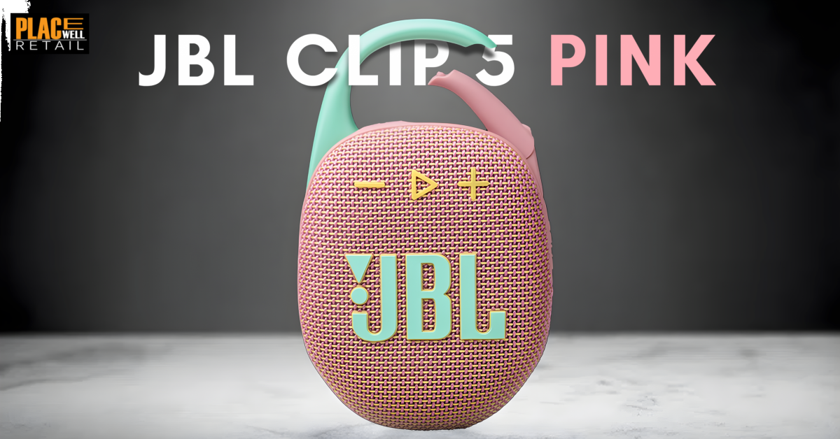JBL Clip 5 Pink Portable Bluetooth Speaker in Siliguri & Gangtok – Compact Design, Powerful Sound & Stylish Portability